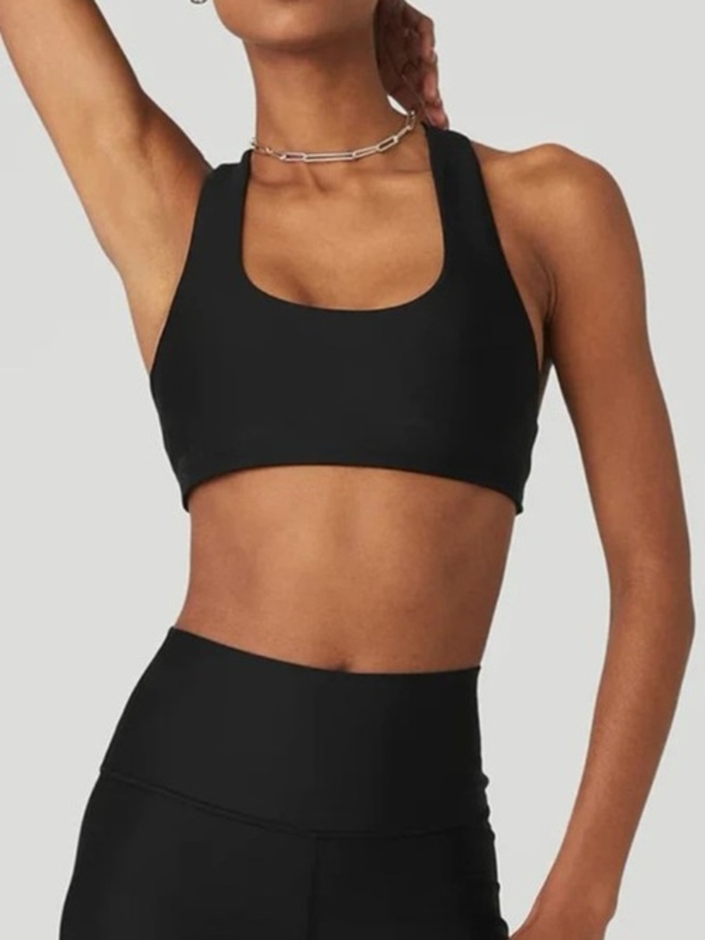 Alo Yoga Airlift Advantage Racerback Bra in Black